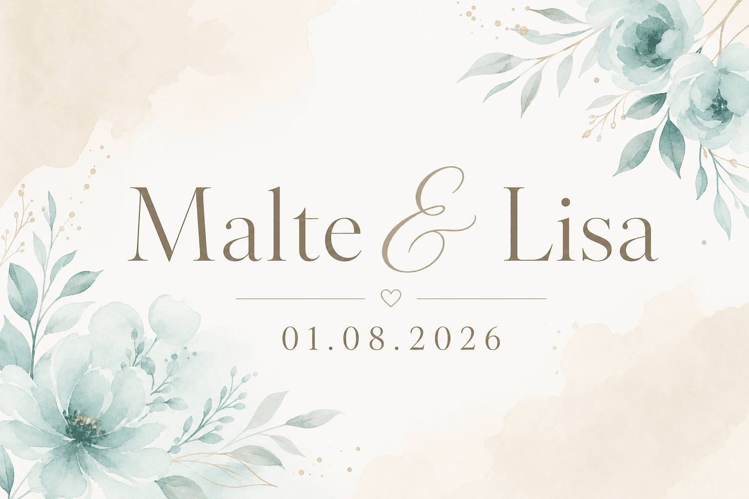 Malte & Lisa — Fete am 1. August 2026